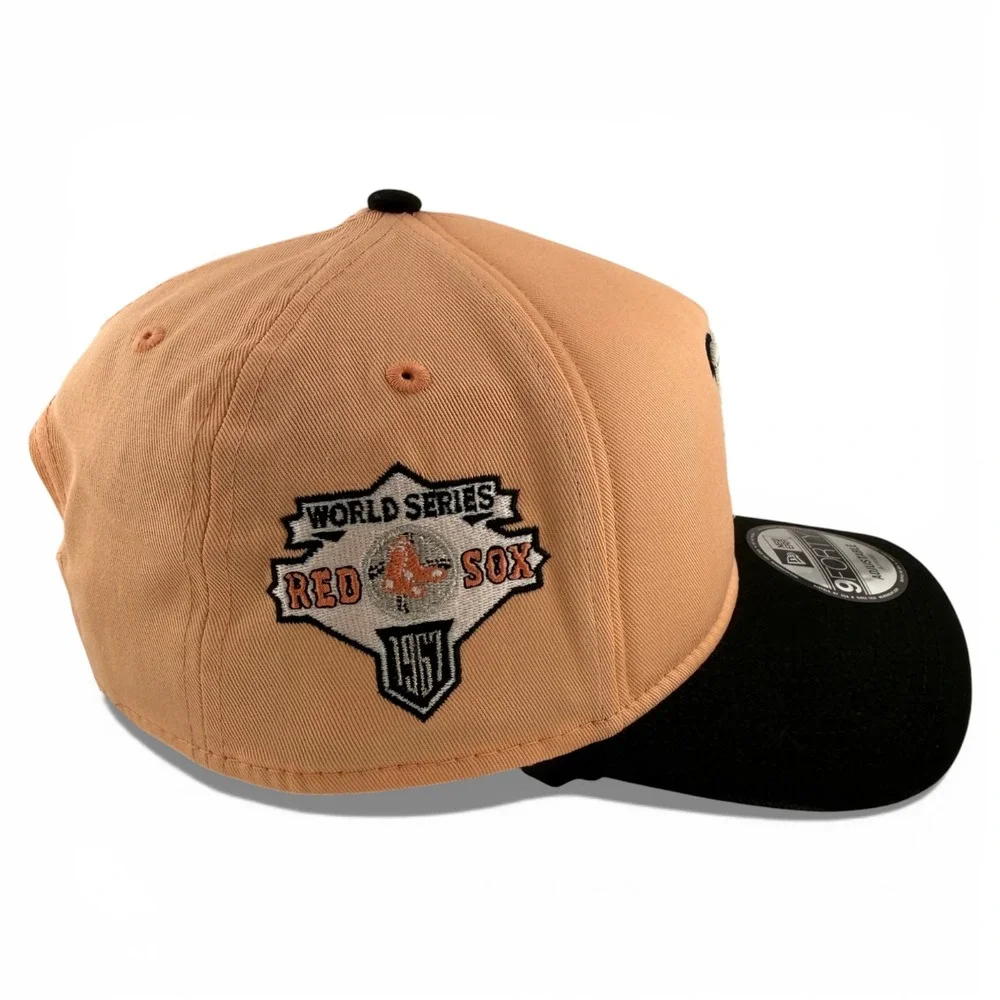 New Era Boston Red Sox MLB Peachy‎ Foam A-Frame 9Forty Snapback Adjustable Hat